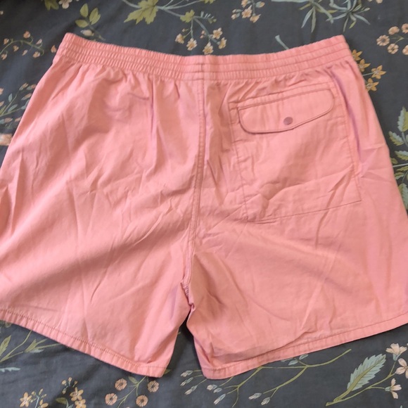 Patagonia Funhoggers 6” Casual Pull-On Cotton Shorts in Sunfade Pink - Picture 9 of 10